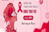 CHÀO MỪNG 20/10 - HƯỞNG ỨNG THÁNG HÀNH ĐỘNG VÌ UNG THƯ VÚ