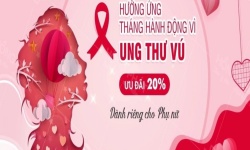 CHÀO MỪNG 20/10 - HƯỞNG ỨNG THÁNG HÀNH ĐỘNG VÌ UNG THƯ VÚ